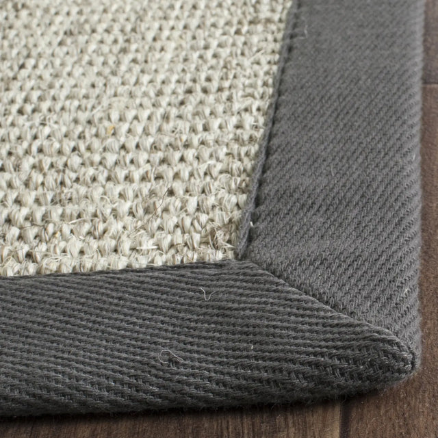 Safavieh Natural Fiber 2'-6" x 10'-0" Rug in Marble / Grey