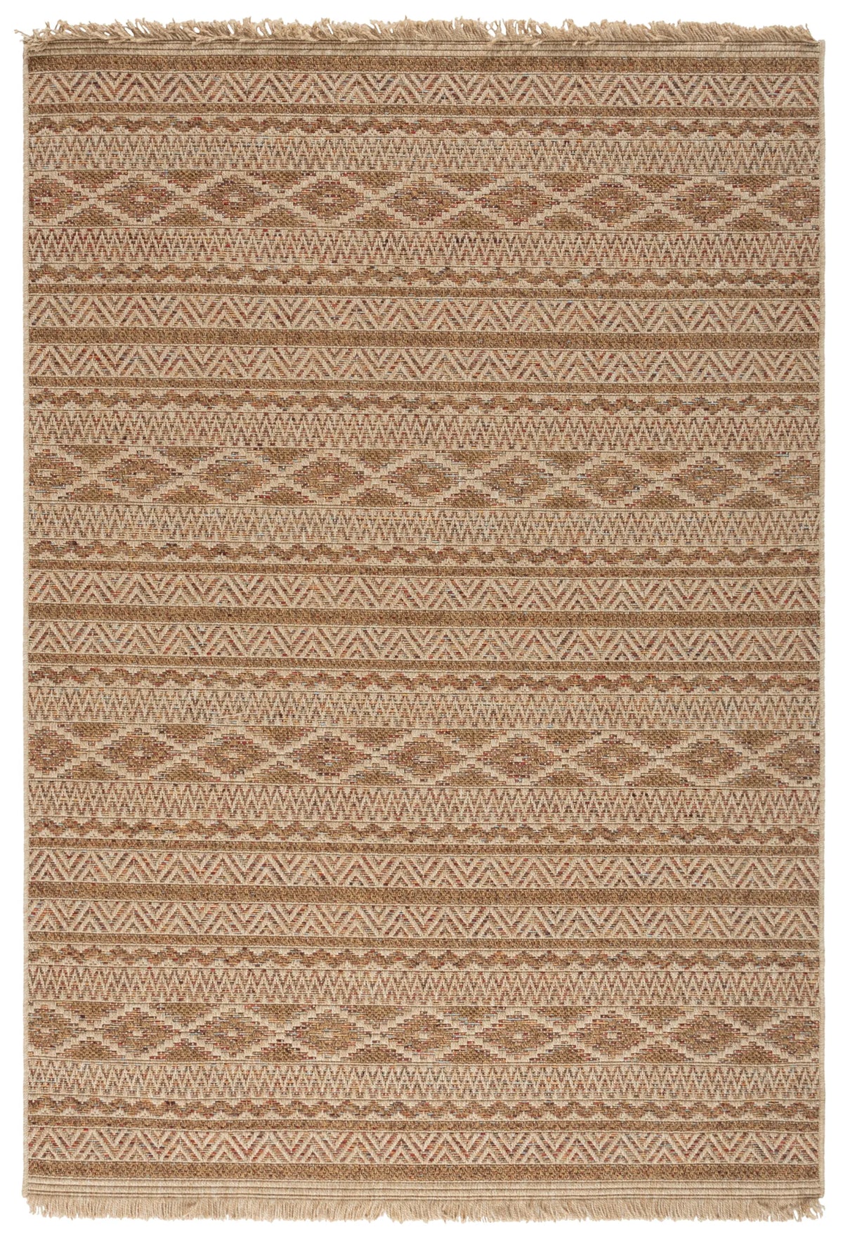 Safavieh Wicker 4'-0" x 6'-0" Rug in Natural / Brown