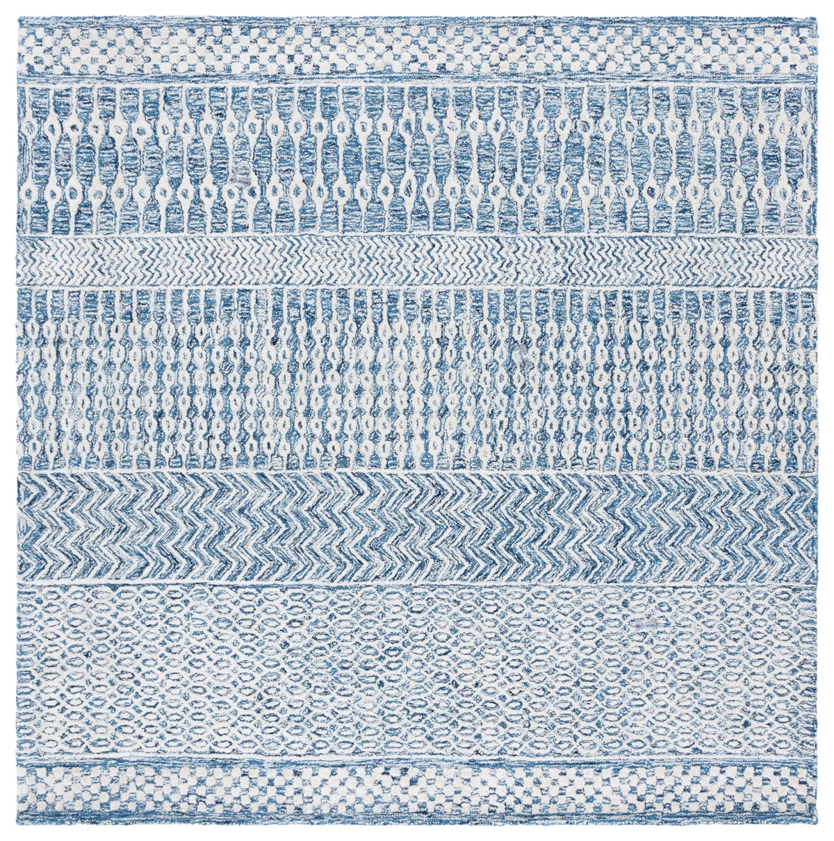Safavieh Glamour 6'-0" x 6'-0" Rug in Navy / Ivory