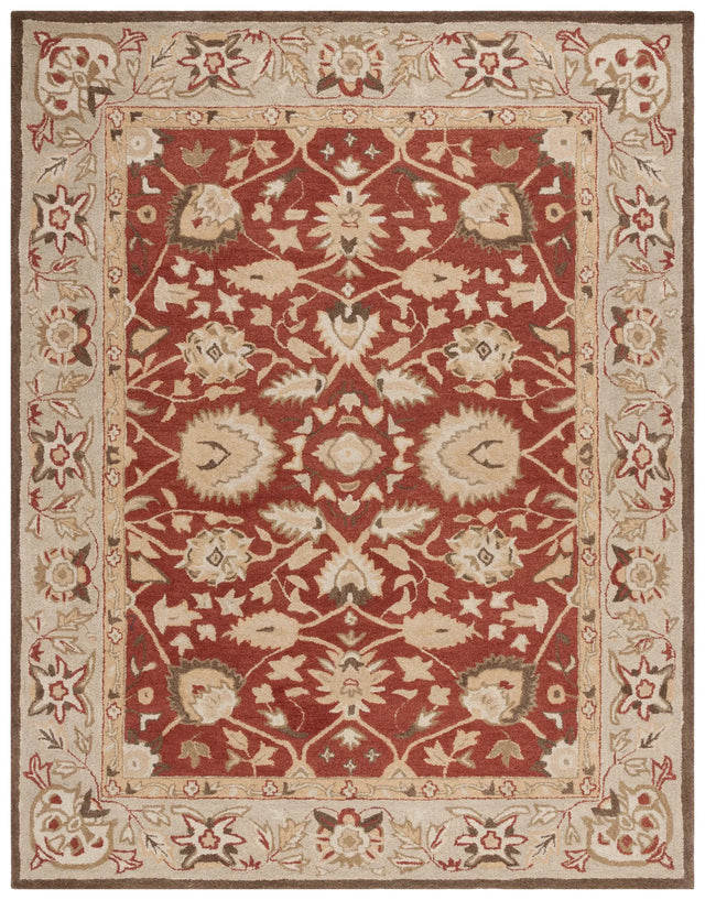 Safavieh Anatolia 9'-6" x 13'-6" Rug in Rust / Green