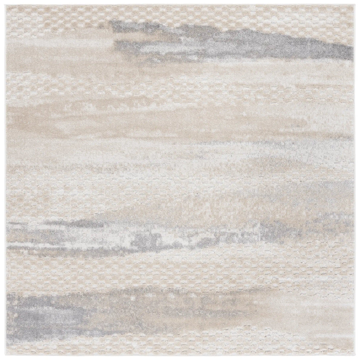 Safavieh Stella 6'-7" x 6'-7" Rug in Beige / Grey