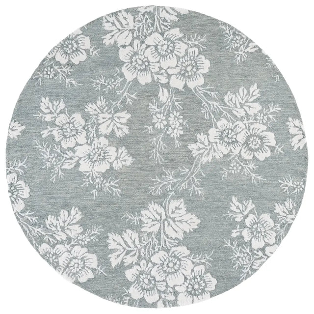 Safavieh Glamour 6'-0" x 6'-0" Rug in Blue / Ivory