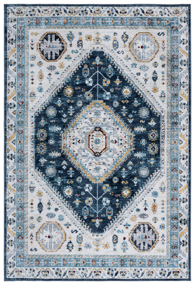 Safavieh Bayside 4'-0" x 6'-0" Rug in Navy / Blue