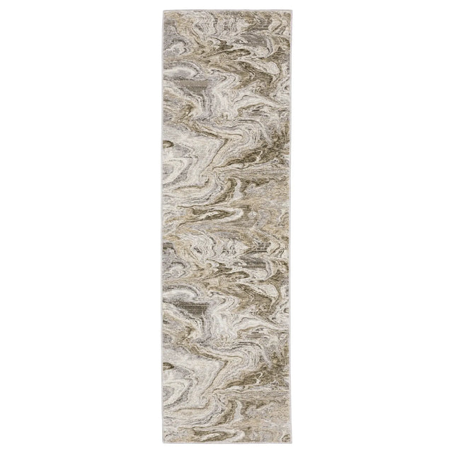 Oriental Weavers Sphinx Nebulous 530E9 Beige/ Ivory Rugs - runner