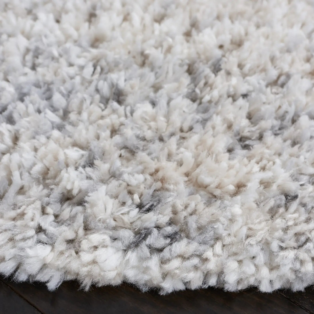 Safavieh Berber Shag 6'-7" x 6'-7" Rug in Grey / Charcoal