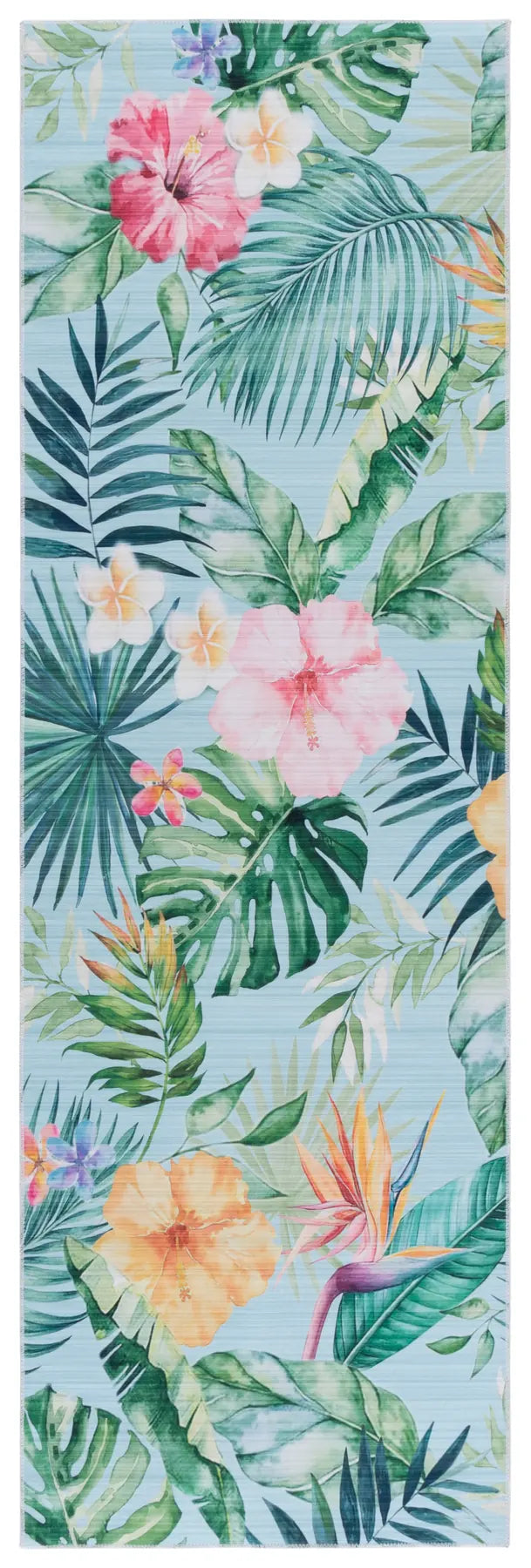 Safavieh Malibu 2'-6" x 8'-0" Rug in Aqua / Pink