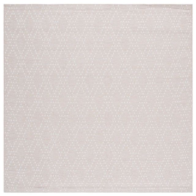 Safavieh Sunset 6'-7" x 6'-7" Rug in Salmon / Grey