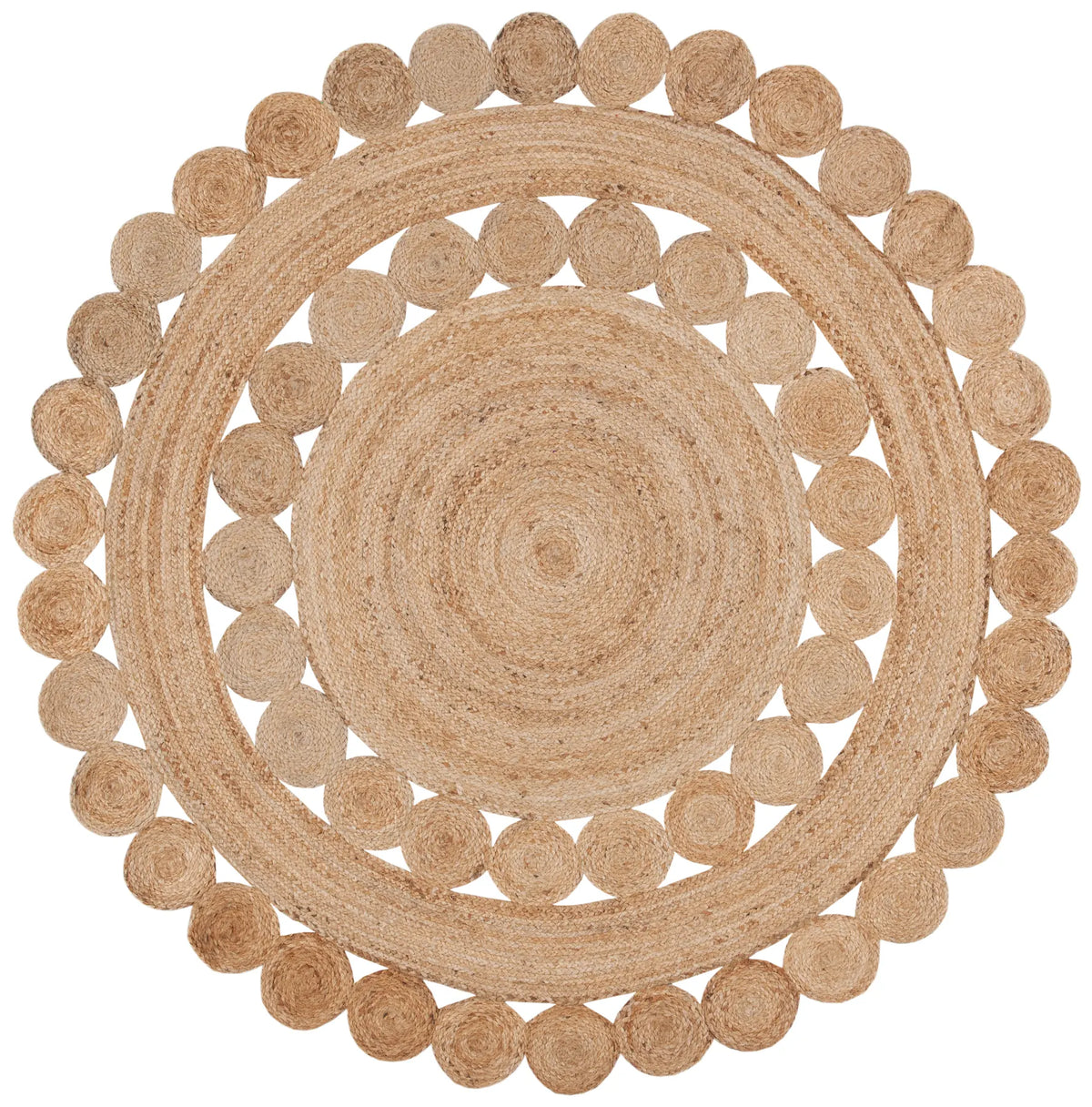 Safavieh Natural Fiber 5'-0" x 5'-0" Rug in Natural