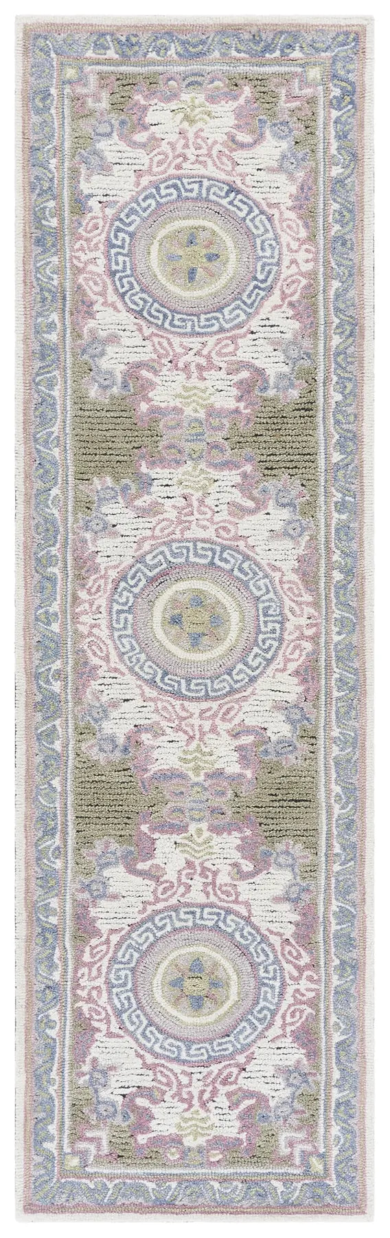 Safavieh Savonnerie 2'-3" x 8'-0" Rug in Ivory / Beige