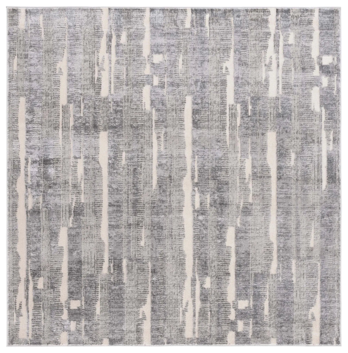 Safavieh Whisper 6'-7" x 6'-7" Rug in Grey / Light Grey