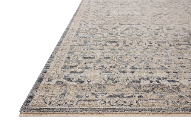 Loloi Milena MLE-02 Denim / Natural Rug - rug corner
