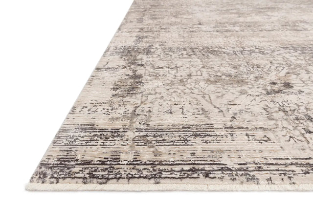 Loloi Homage Hom-01 Graphite/Beige Rugs - rug corner