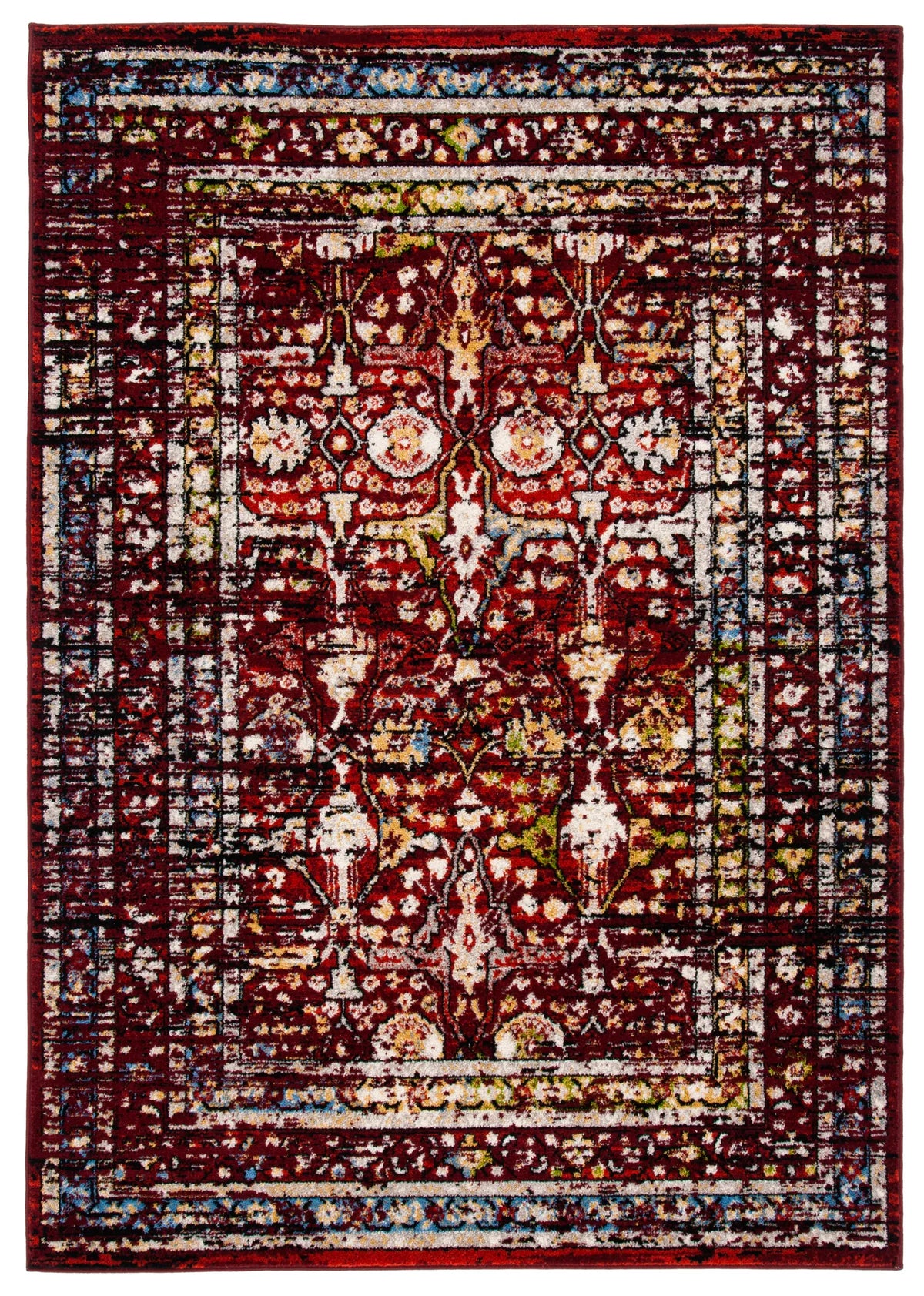 Safavieh Amsterdam 4'-0" x 6'-0" Rug in Red