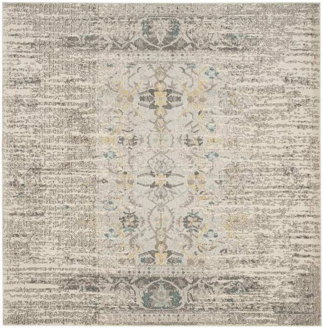 Safavieh Monaco 6'-7" x 6'-7" Rug in Grey / Multi
