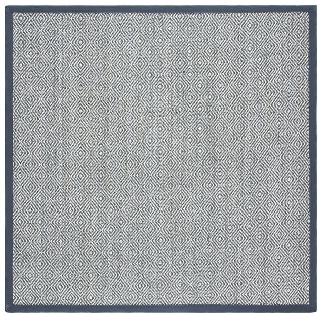 Safavieh Natural Fiber 6'-0" x 6'-0" Rug in Natural / Dark Grey
