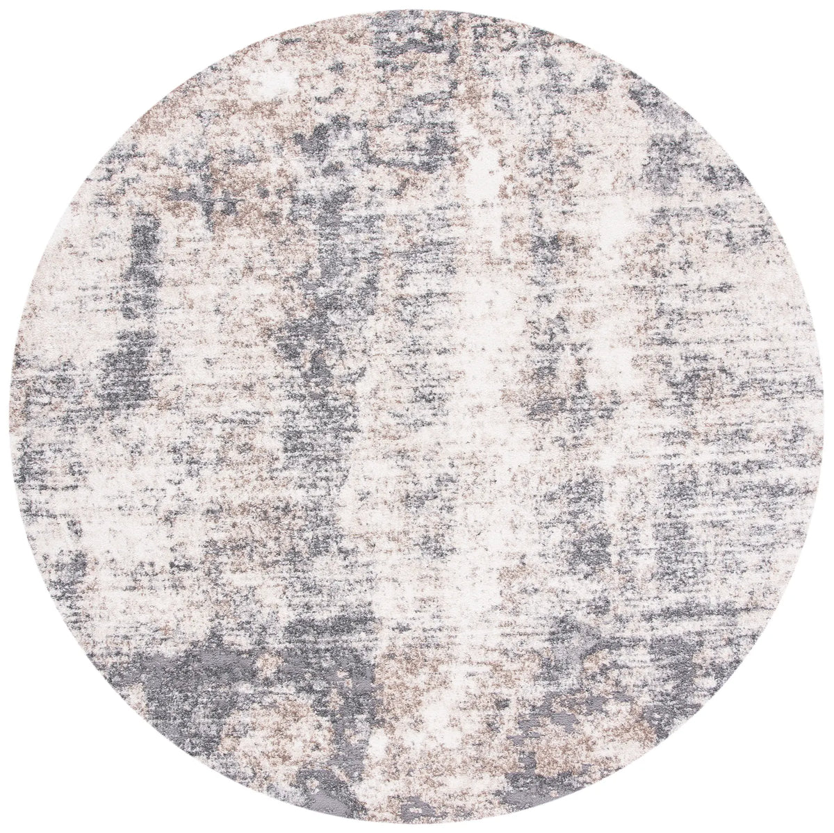 Safavieh Aston 6'-7" x 6'-7" Rug in Ivory / Grey