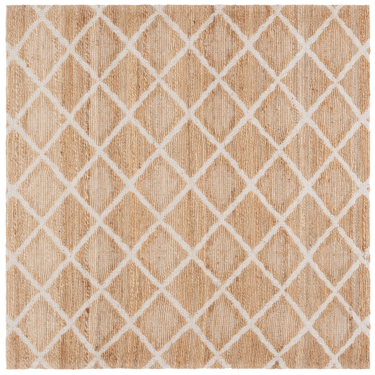 Safavieh Natural Fiber 6'-6" x 6'-6" Rug in Natural / Ivory
