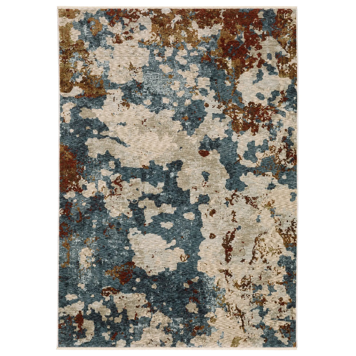 Oriental Weavers Sphinx Hayden Hay01 Beige/ Multi Rug - main flat
