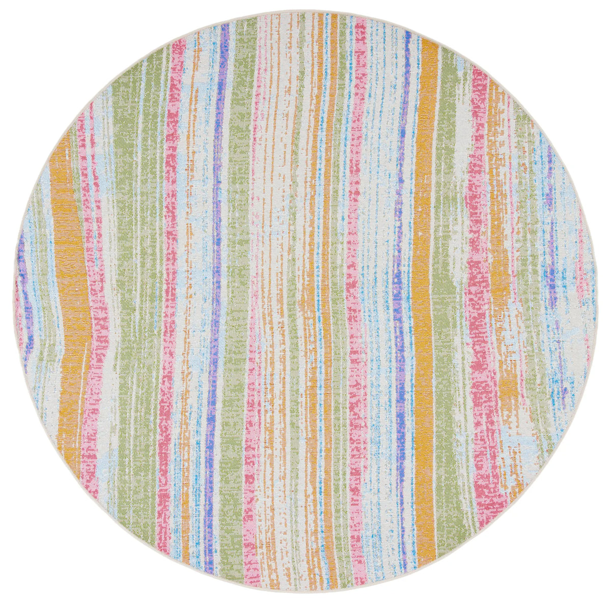 Safavieh Summer 6'-7" x 6'-7" Rug in Ivory / Green