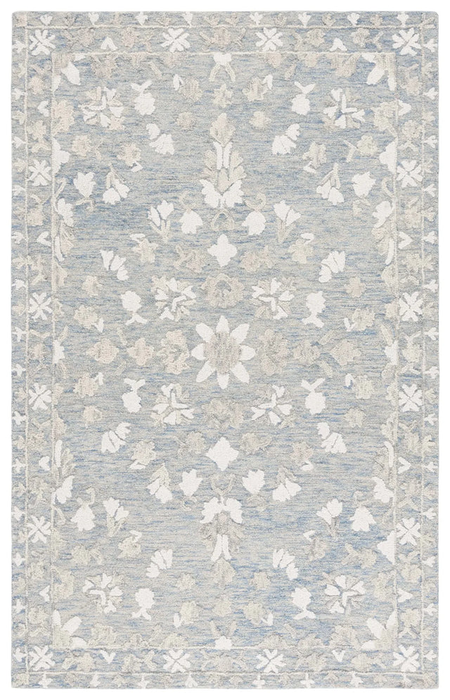 Safavieh Marquee 4'-0" x 6'-0" Rug in Blue / Grey