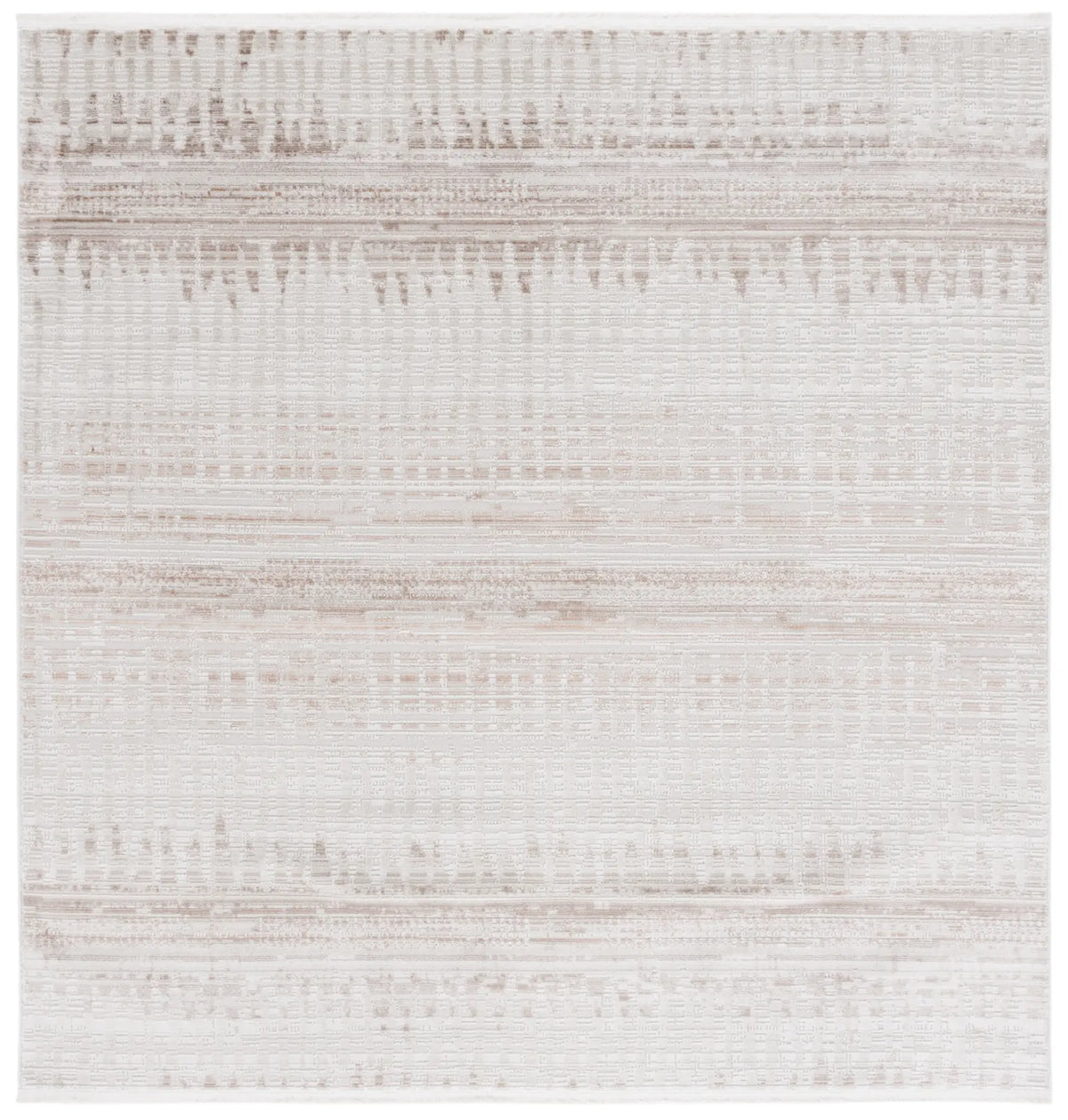Safavieh Mila 6'-7" x 6'-7" Rug in Ivory / Beige Grey