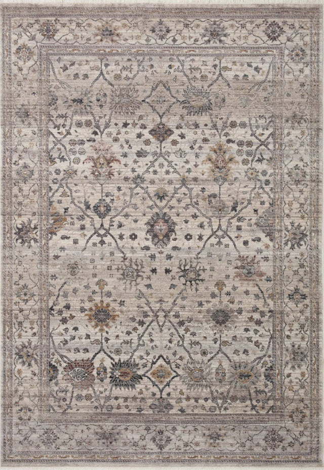 Loloi Lyra Lyr-04 Pebble/Multi Rug - main flat