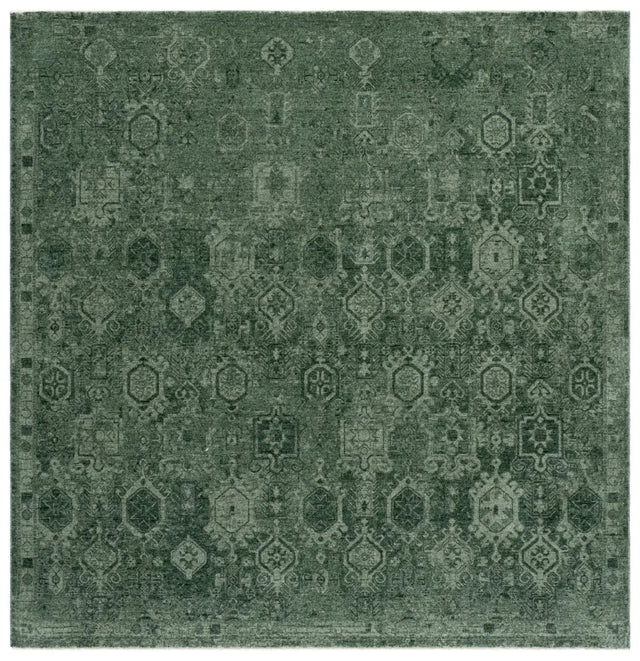 Safavieh Vintage Overdye 6'-7" x 6'-7" Rug in Green