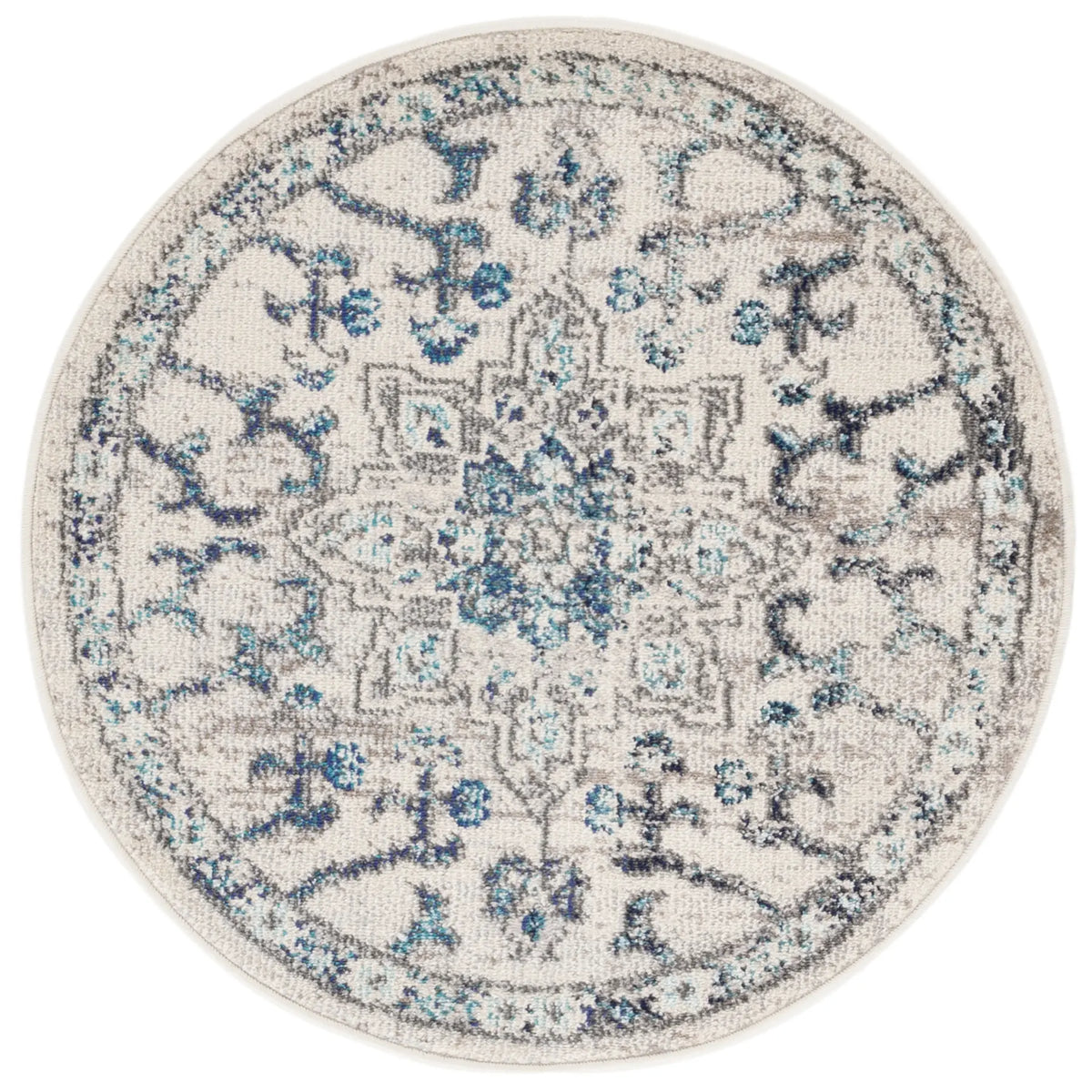 Safavieh Madison 3'-0" x 3'-0" Rug in Ivory / Grey