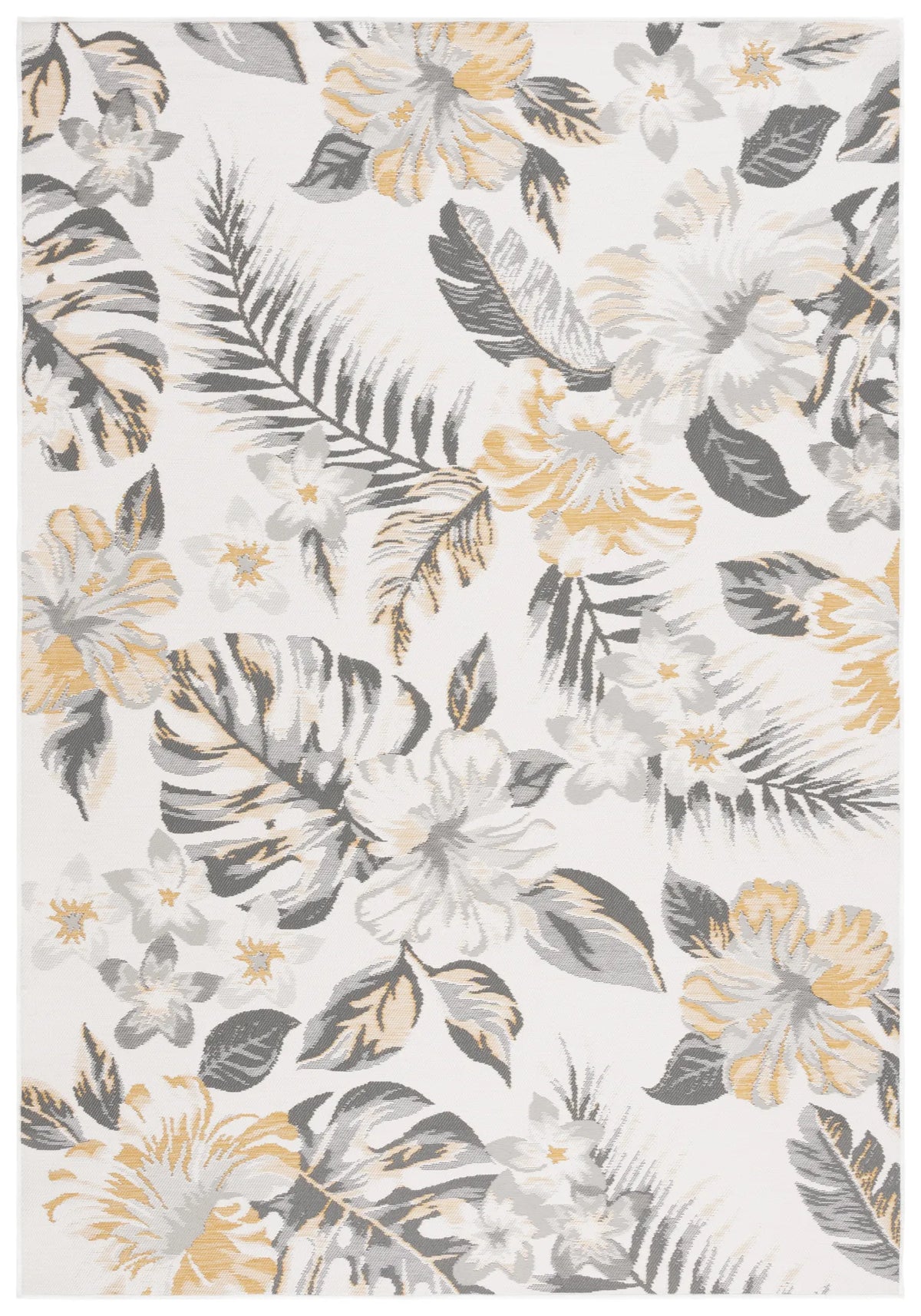 Safavieh Sunrise 4'-0" x 5'-7" Rug in Ivory / Grey Gold