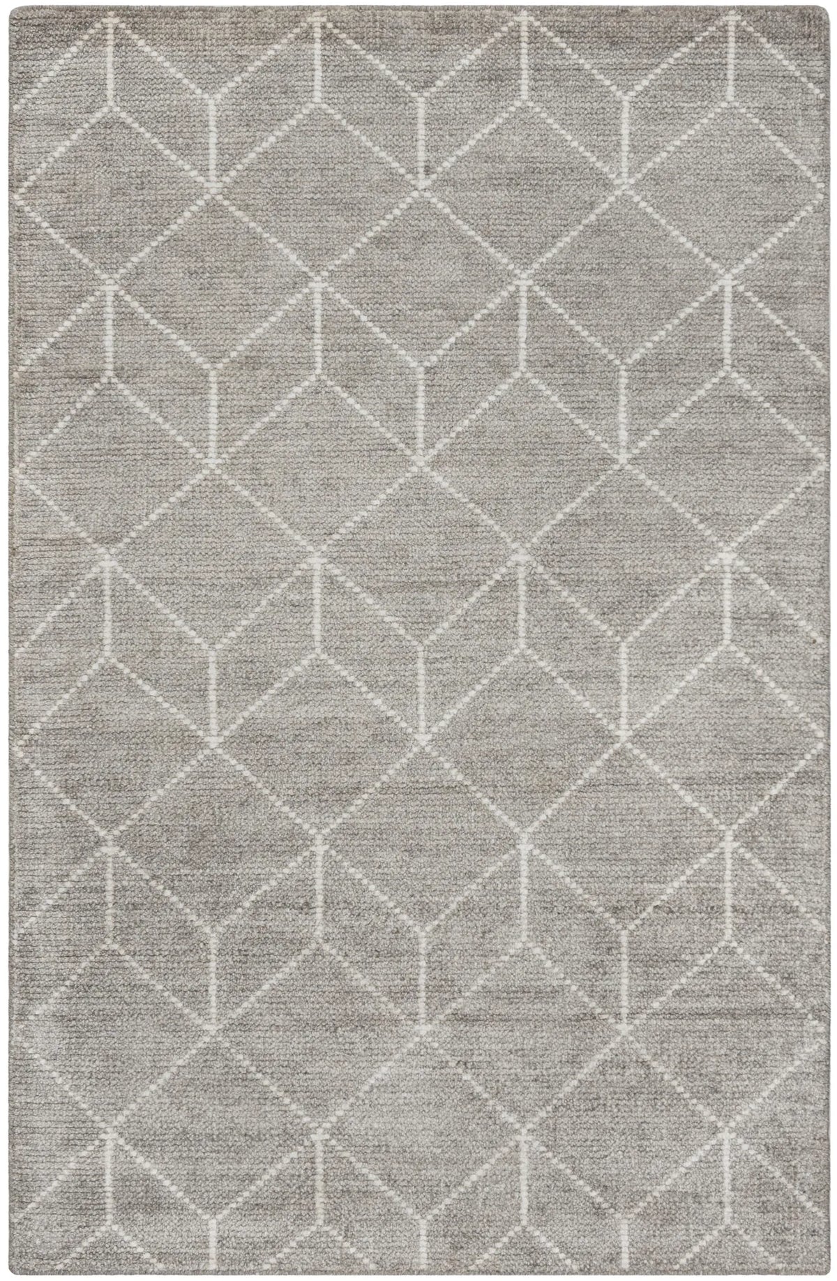 Safavieh Stone Wash 4'-0" x 6'-0" Rug in Silver