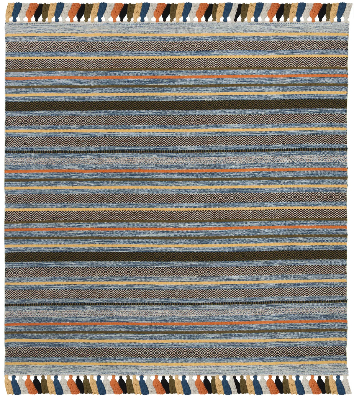Safavieh Montauk 6'-0" x 6'-0" Rug in Blue / Multi