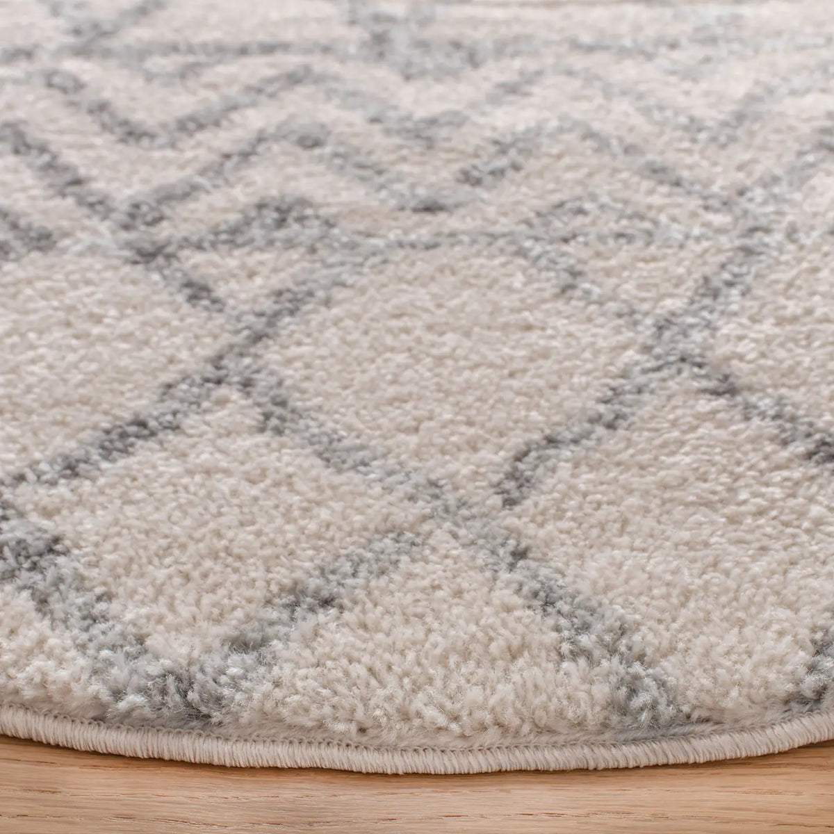 Safavieh Tulum 10'-0" x 10'-0" Rug in Ivory / Grey