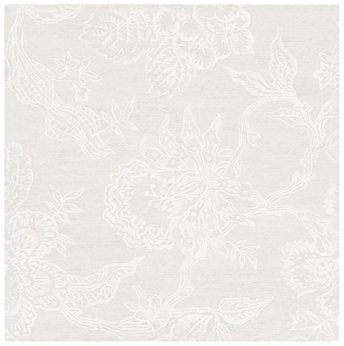 Safavieh Glamour 6'-0" x 6'-0" Rug in Light Blue / Ivory
