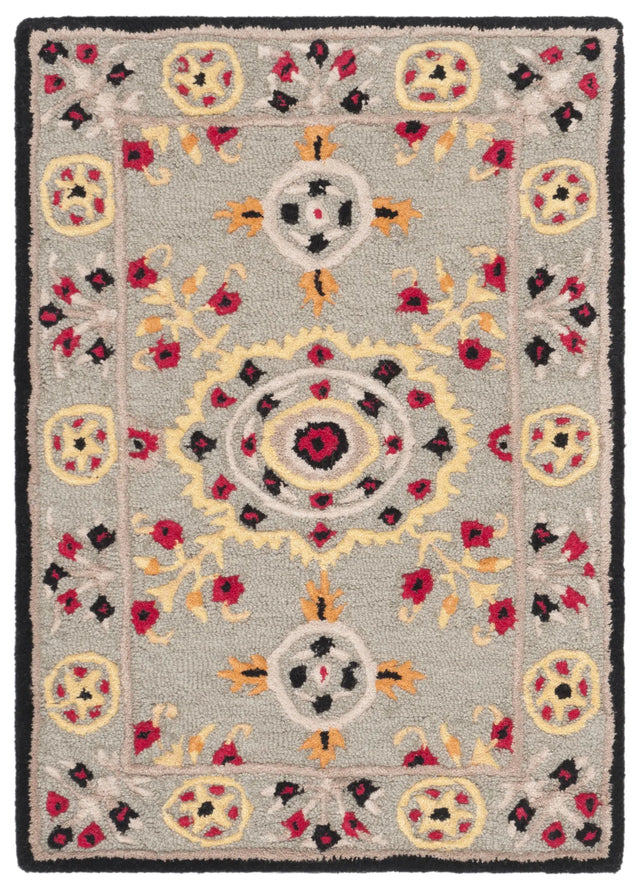 Safavieh Bellagio 2'-0" x 3'-0" Rug in Light Grey / Black