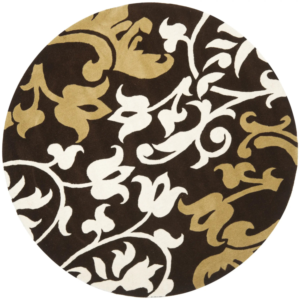 Safavieh Soho 6'-0" x 6'-0" Rug in Brown / Multi