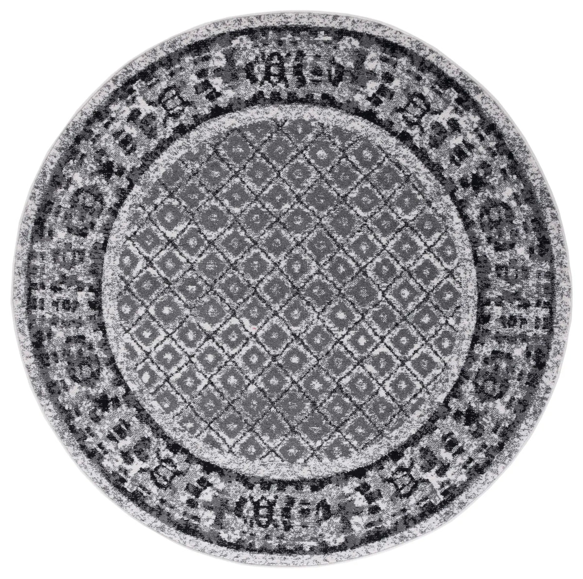 Safavieh Adirondack 6'-0" x 6'-0" Rug in Ivory / Silver