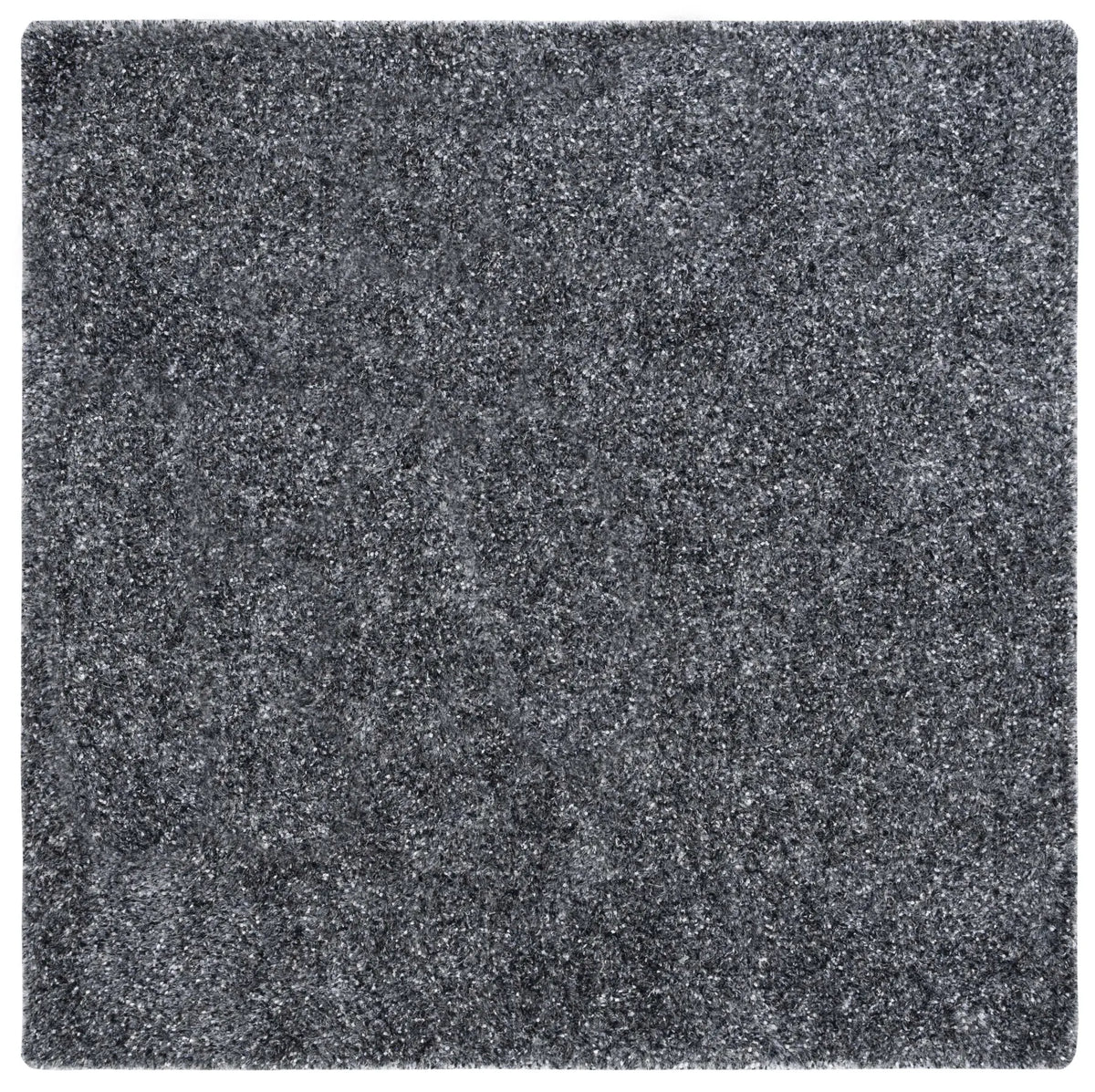Safavieh Sg-Mls-Malibu Shag 7'-0" x 7'-0" Rug in Charcoal
