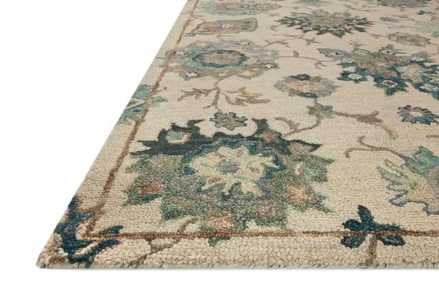 Loloi Padma Pma-03 Ivory/Blue Rug - rug corner