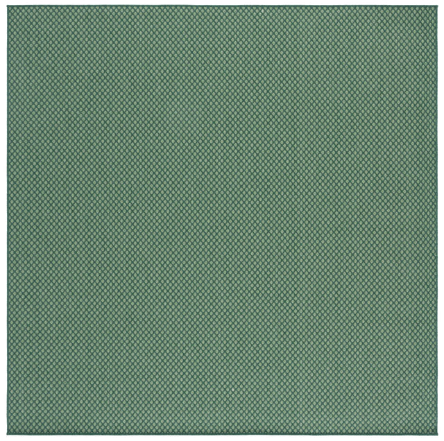 Safavieh Terrace 800 6'-7" x 6'-7" Rug in Green / Ivory
