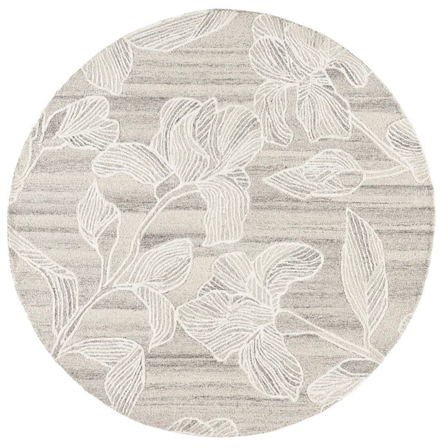 Safavieh Glamour 6'-0" x 6'-0" Rug in Grey / Ivory