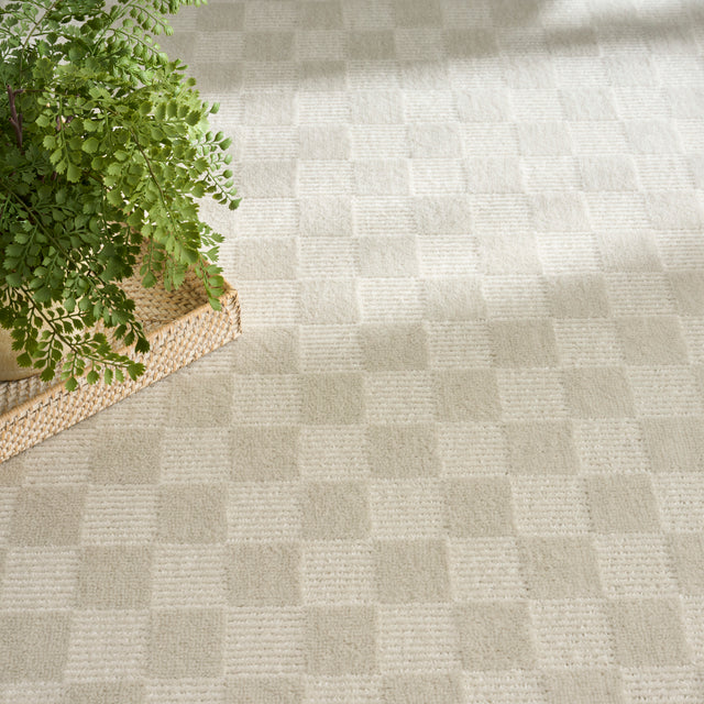 Nourison Serenity Home SRH10 Ivory Contemporary Area Rugs