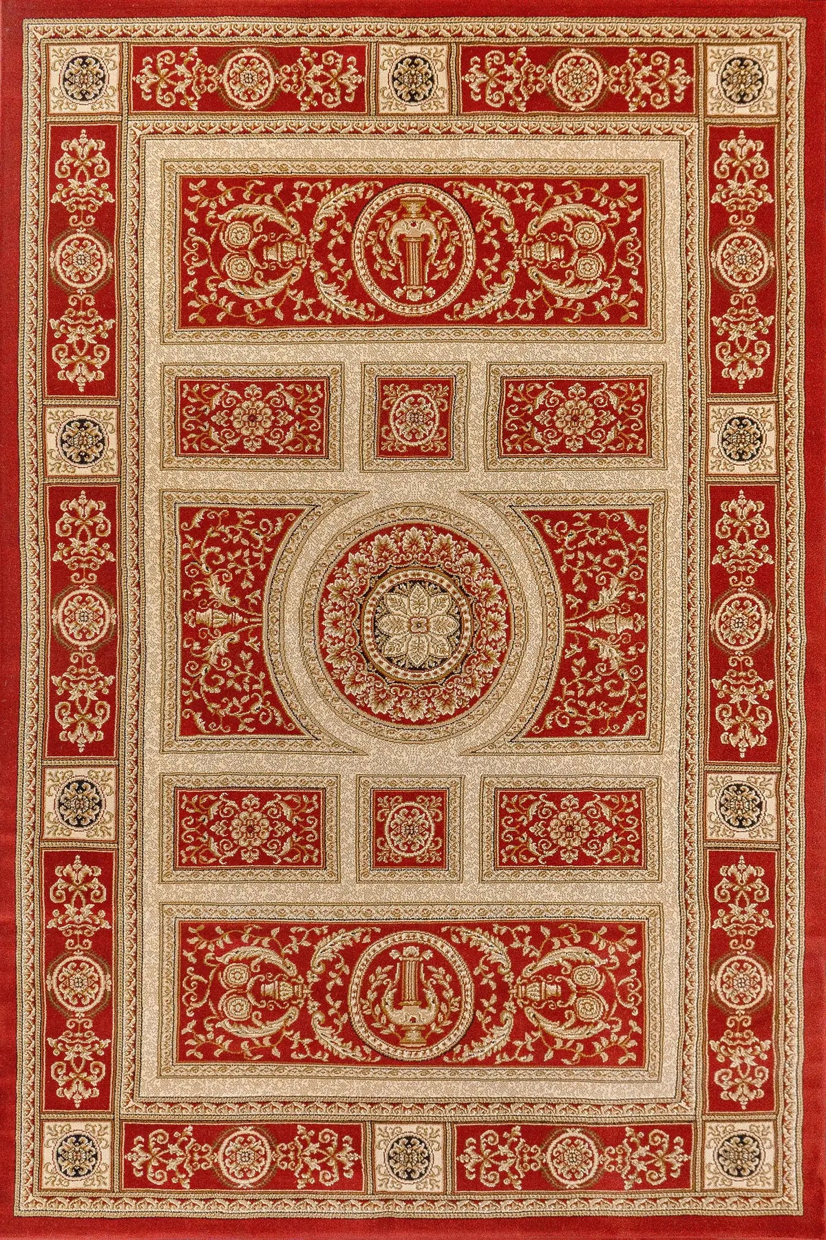 Dynamic Rugs Legacy 58021 Red Rugs - Rectangular