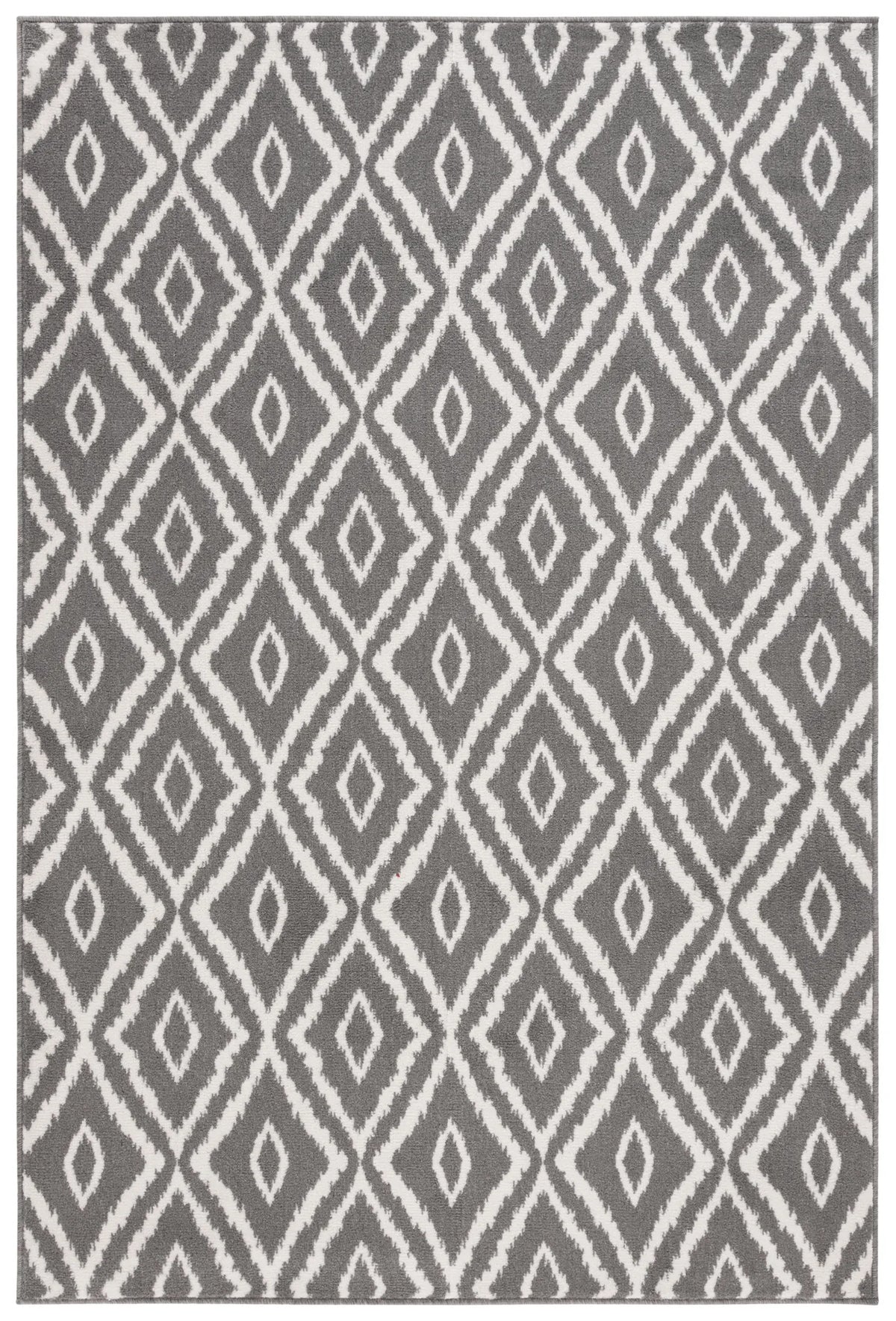 Safavieh Pyramid 4'-5" x 6'-5" Rug in Charcoal / Ivory