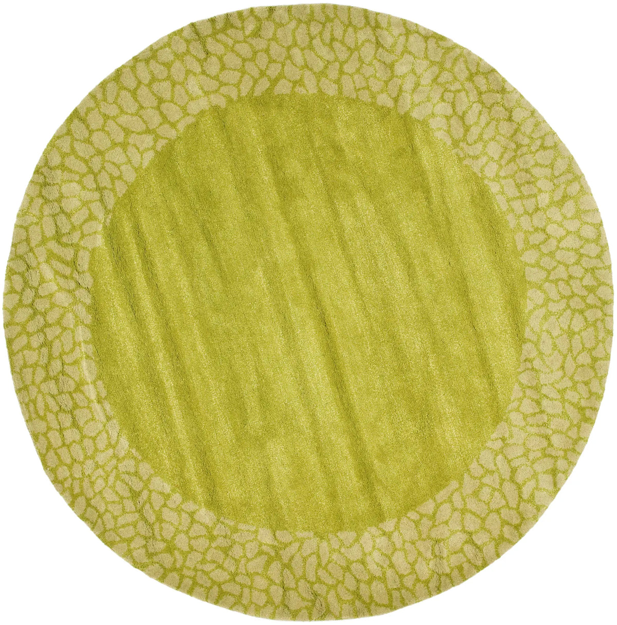 Safavieh Soho 6'-0" x 6'-0" Rug in Green / Light Green