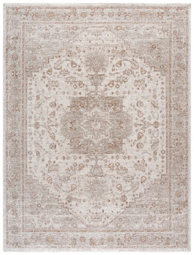 Safavieh Kendal 8'-0" x 10'-2" Rug in Ivory / Beige Grey