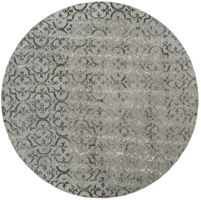 Safavieh Dip Dye 7'-0" x 7'-0" Rug in Grey