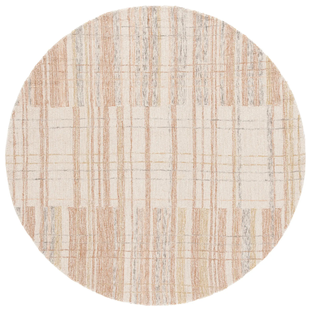 Safavieh Metro 6'-0" x 6'-0" Rug in Ivory / Rust
