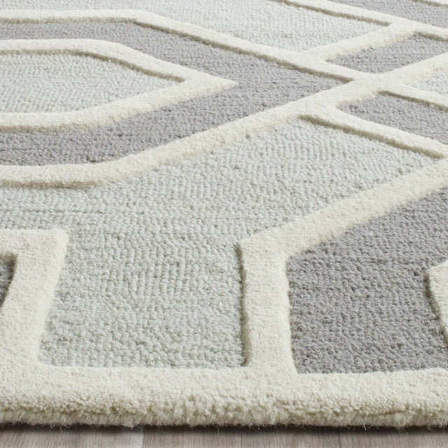 Safavieh Cambridge 8'-0" x 10'-0" Rug in Grey / Ivory