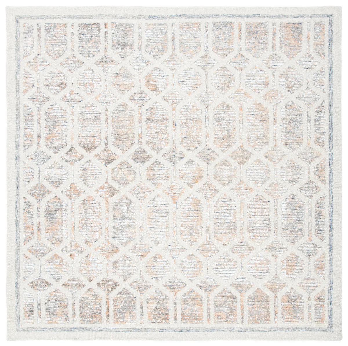 Safavieh Artistry 600 7'-0" x 7'-0" Rug in Ivory / Gold