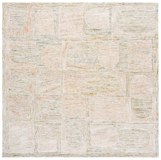Safavieh Harvest 6'-0" x 6'-0" Rug in Grey / Rust